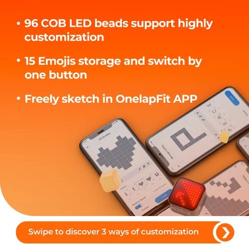 Imagen 2 del producto Magene L308 luz trasera inteligente para bicicleta expresión inteligente altamente personalizable Bluetooth luz trasera de bicicleta ligera 96COB LED