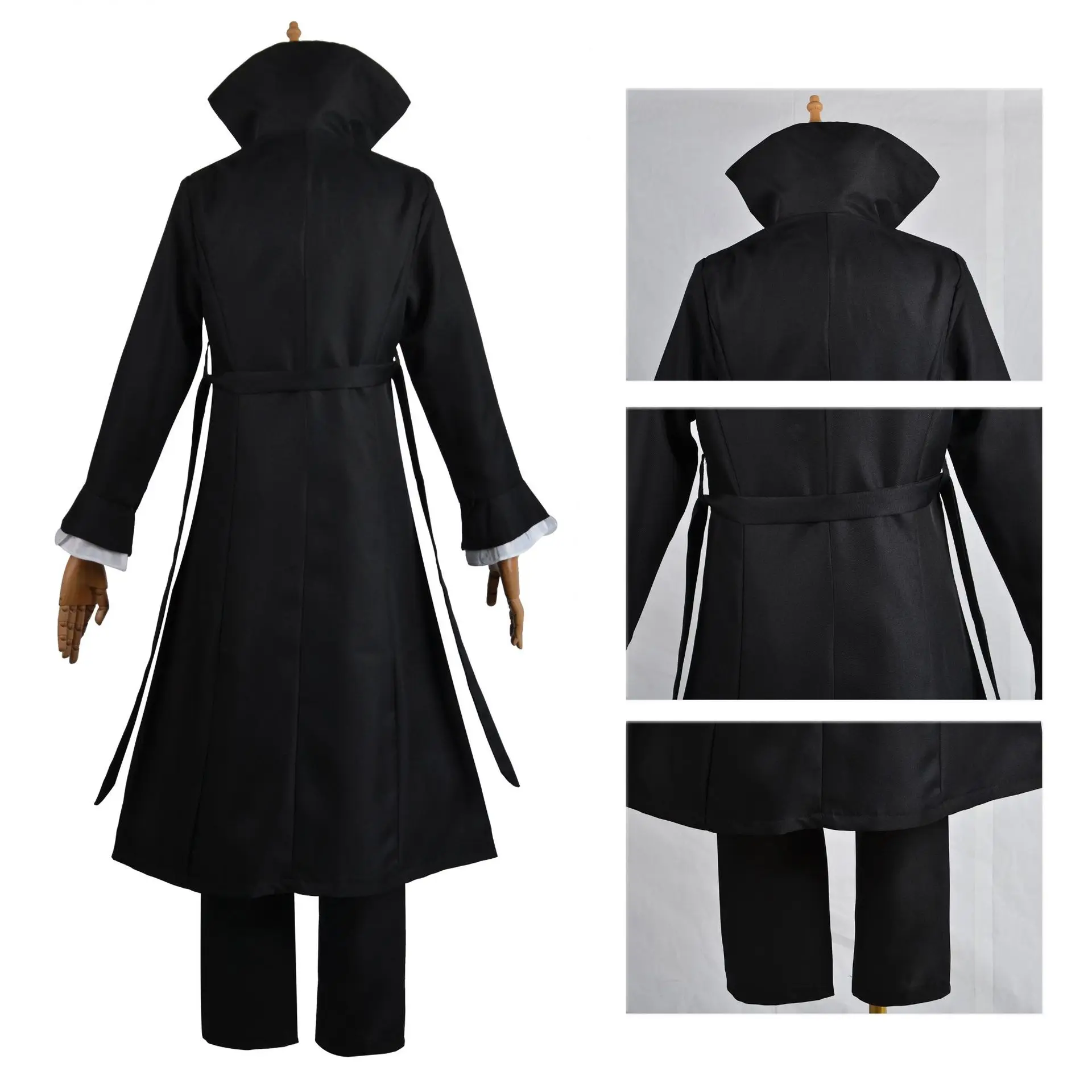 

Vêtements d'Halloween et de ixde Noël Costume de Cosplay de l'Anime Bungo Stray Dogs Akutagawa Ryunosuke, Uniforme Noir Everak
