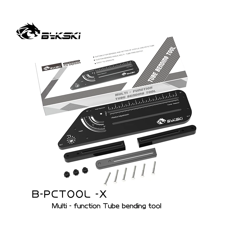 Bykski Multi-Function Bending Mould/Tool for Acrylic PMMA /PETG Rigid Hard Tube/Pipe /Computer Water Cooling Black B-PCTOOL-X