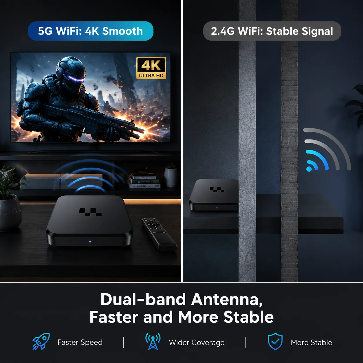 Dreress Y1 Mini Android TV Box - Home Cinema Media Player ulasan dan harga