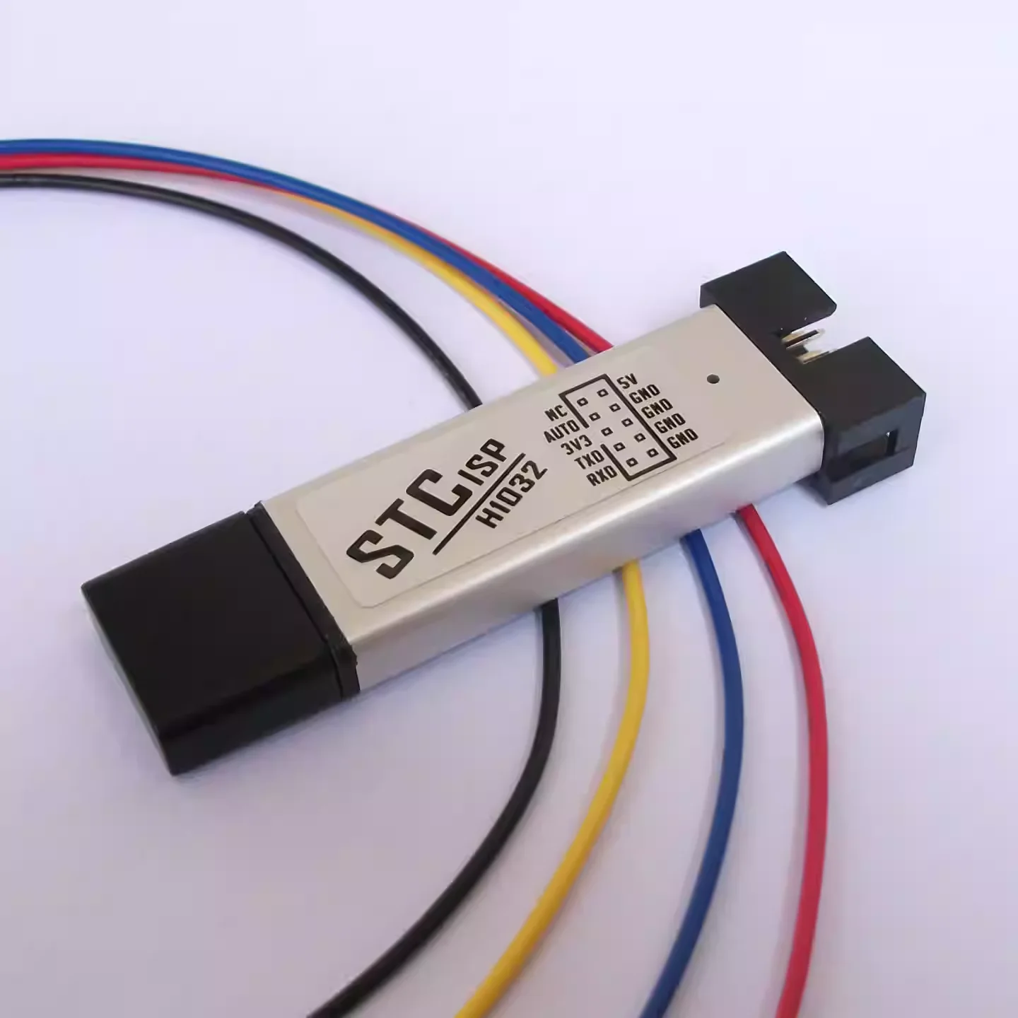 Automatic STC download cable microcontroller programmer USB to TTL no manual cold start STCISP ISP