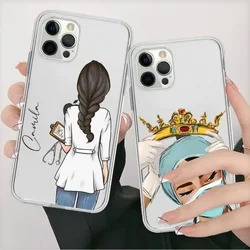 Nurse Medical Medicine Health Heart Clear Phone Case For iPhone 16 15 14 13 12 11 Pro Max 13Mini SE3 7 8 Plus Protective Covers