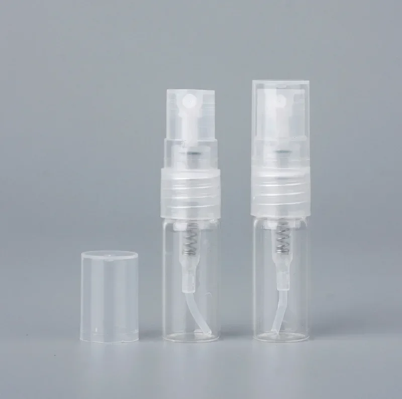 8/16PCS 2ml Parfüm Flasche Tragbare Glas Nachfüllbare Spray Flasche Zerstäuber Container Frauen Parfüm Pumpe Reise Flasche – Detail 1