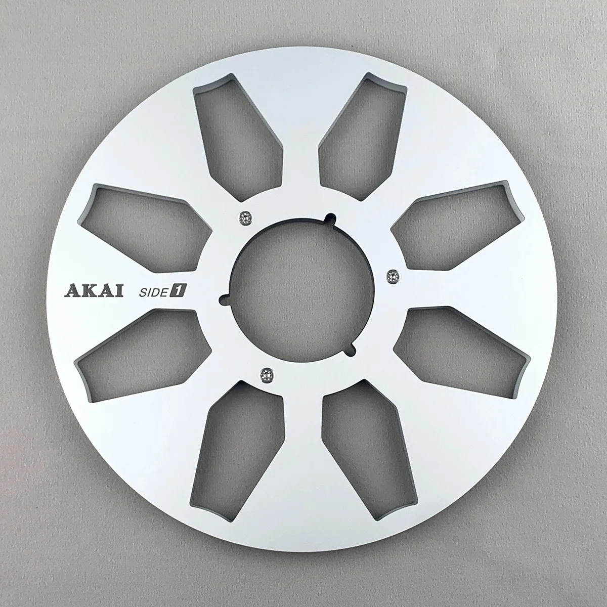 10'' 1/4' Zoll Aluminiumspule für Roll-to-Roll-Bänder, Recorder, leere Aufwickelspule, kompatibel mit AIKI Studer ReVox TEAC BASF – Detail 3
