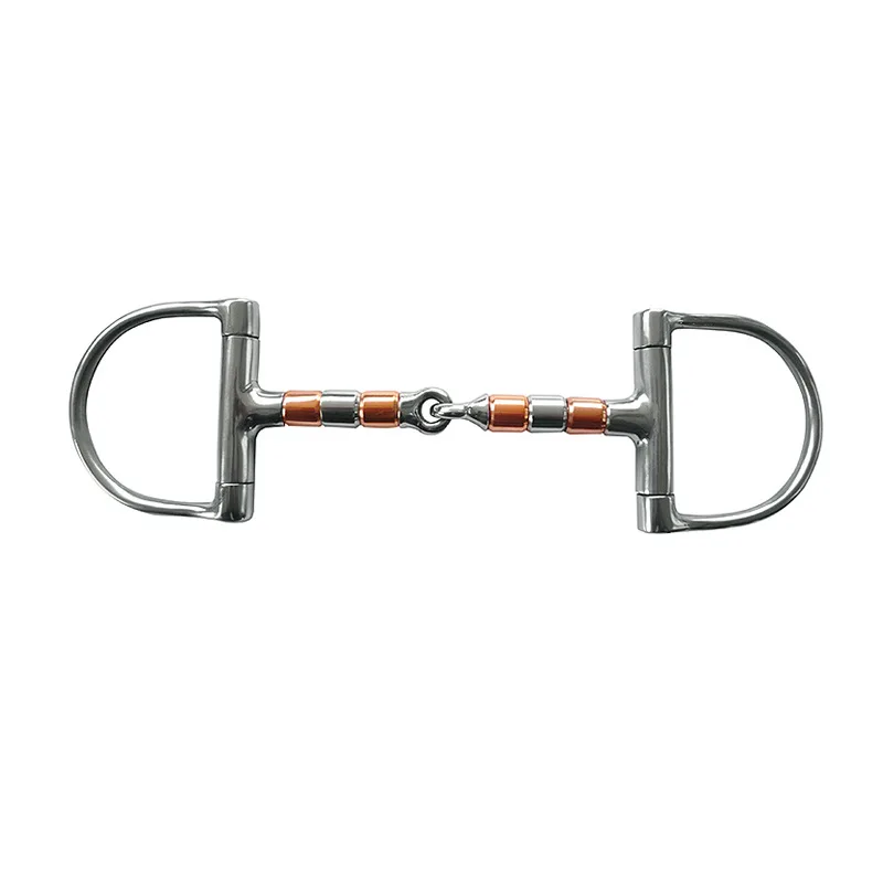 D-shaped stainless steel horse mouth with horse mouth with copper ring, rotatable thickness about 13 to 14 mm