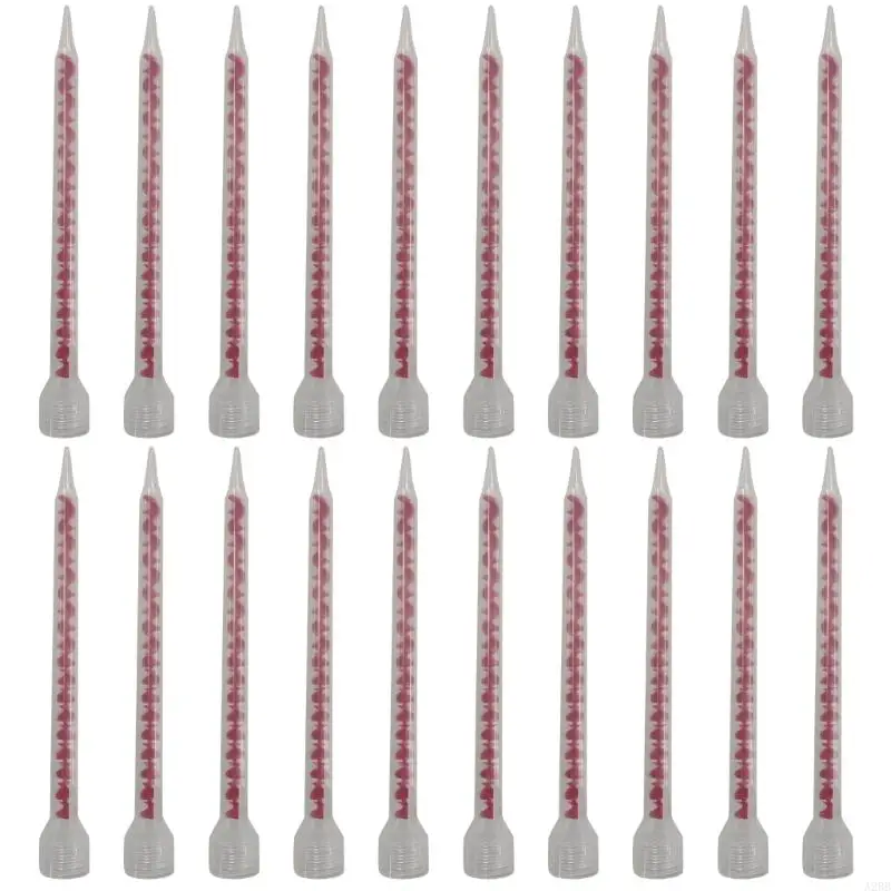 

20Pcs Sealant Tile Grout Static Mixing Nozzles Epoxy Resin Adhesives Grouting