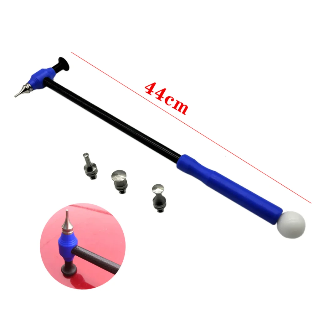 Titanium alloy tapper hammer with carbon fiber handle M8 screw for car dent repair tools