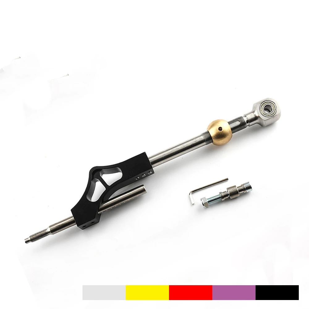 Adjustable Aluminum Height Dual Bend Short Shifter For Honda EK EG Racing modification With Logo