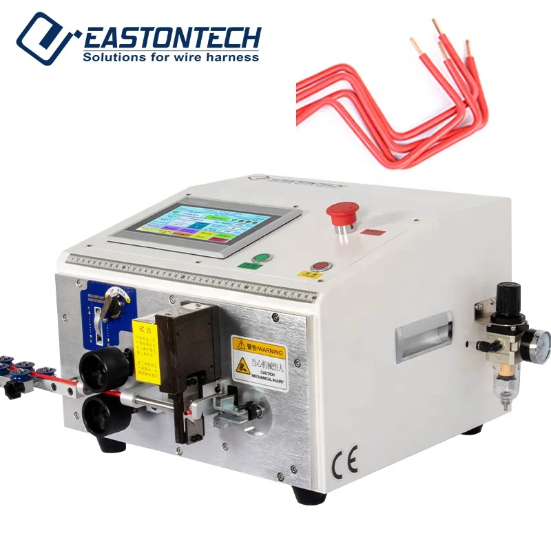 

EW-08A 6sqmm Wire Bending Machine Automatic Wire Cutting Stripping And Bending Machine