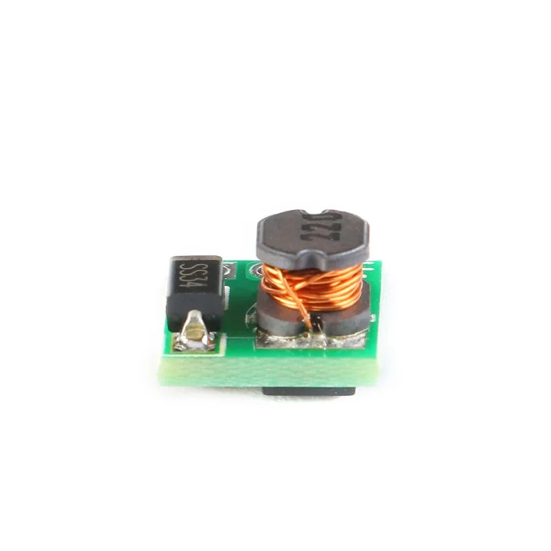 Mini Step Up Boost Power Module para Arduino, conversor de tensão, DC-DC, 0.9-3.3V a 3.3V, 500mA, 0.9-5V a 5V, 5Pcs