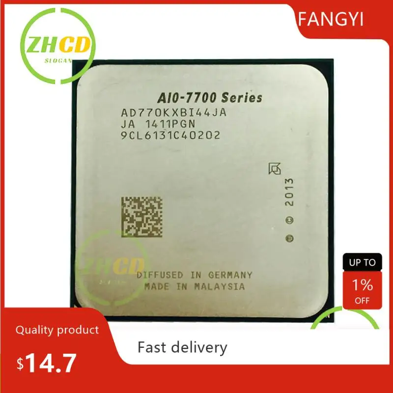 AMD For A10 7700K 7700 3.4GHz quad-core CPU processor AD770KXBI44JA Socket FM2+