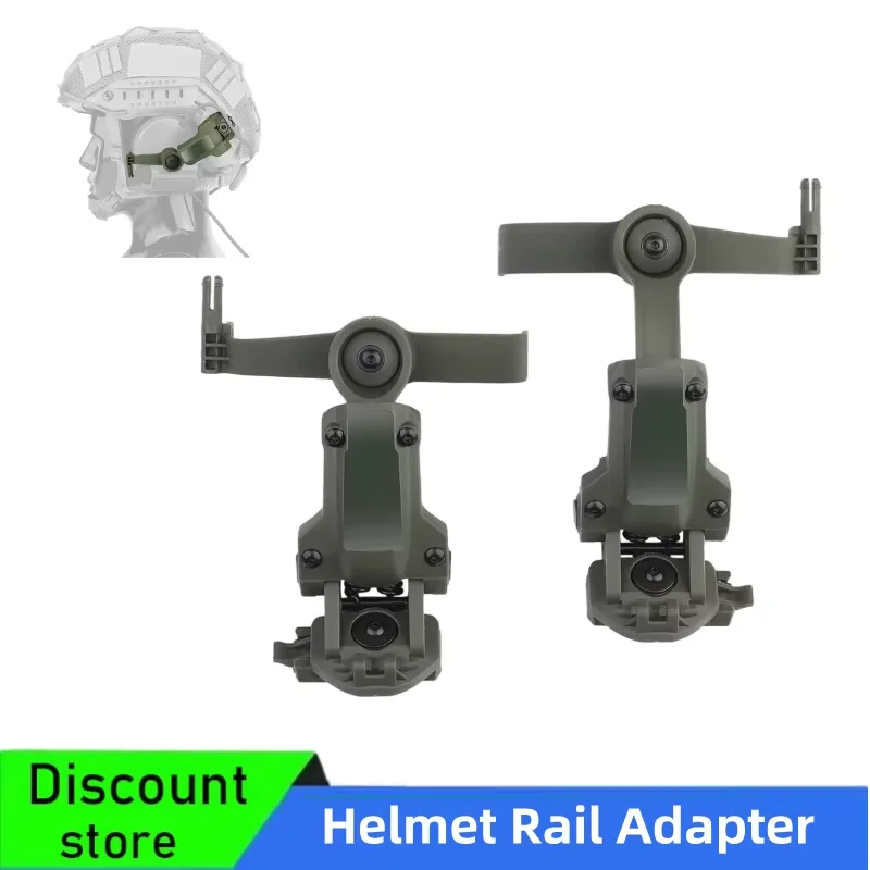 Tactical Helmet Rail Adapter for PELTOR ComTac Airsoft Headset Mount, Bluetooth Noise-Canceling Headset Accessory