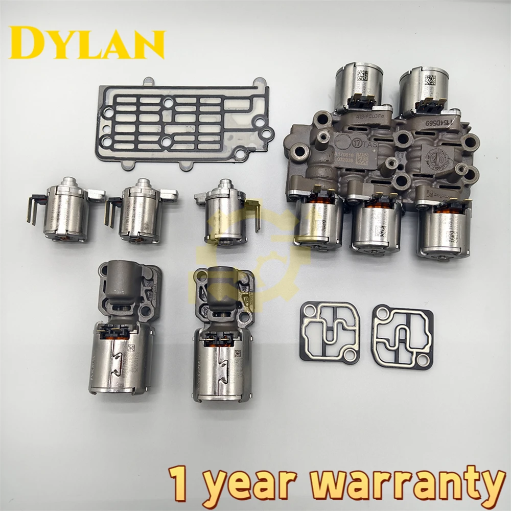 

Original DQ380 0BH DQ500 0DE DSG 7 Automatic Transmission Large Solenoid Valve Complete Set for Volkswagen Audi