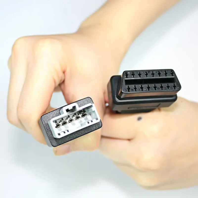 Adapter for Honda 5-pin OBD1 to 16-pin OBD2 OBDII for Honda 5-pin to 16-pin female connector Diagnostic Cable