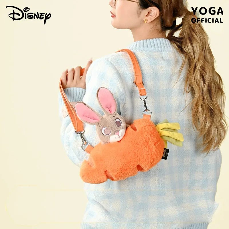 حقيبة ديزني زوتوبيا كروس بودي جوديث لافيرن هوبس كارتون دمية متعددة الوظائف حقيبة تخزين هدية عيد الميلاد والكريسماس