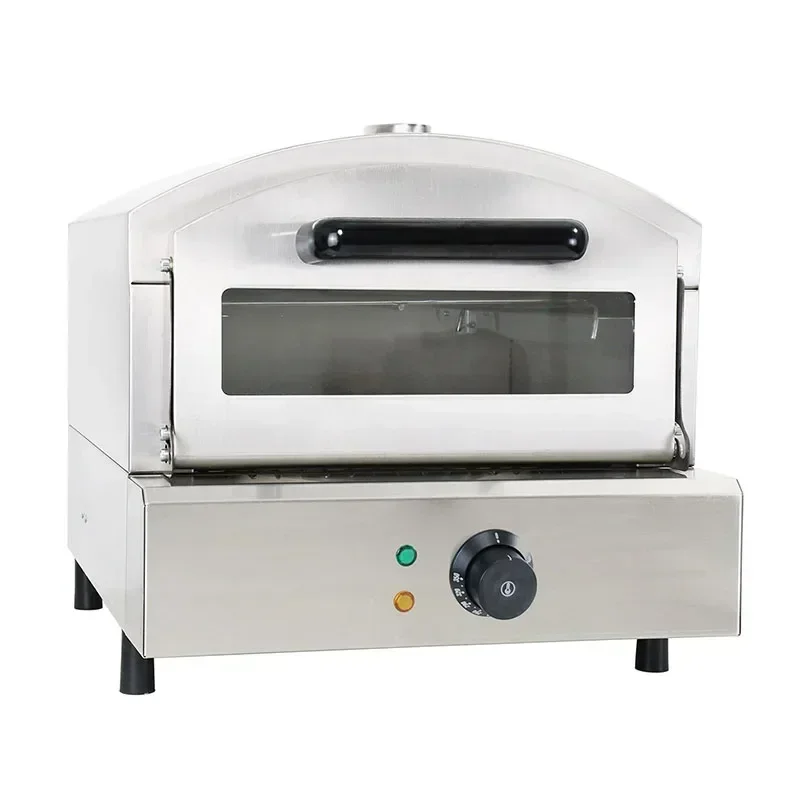 1800W Pizza Oven Desktop Electric Pizza Machine Outdoor Stainless Steel Pizza Oven