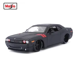 Maisto 1:24 2008 Dodge Challenger Supercar Antique Car Static Die Casting Car Collectible Model Car Toy Gift Tide Play