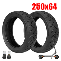 2Pcs 250x64 High Quality City Road Tubeless Tire for XIAOMI 4 Ultra and Navee S65 Electric Scooter 10 Inch Vacuum Pneumatic Tire