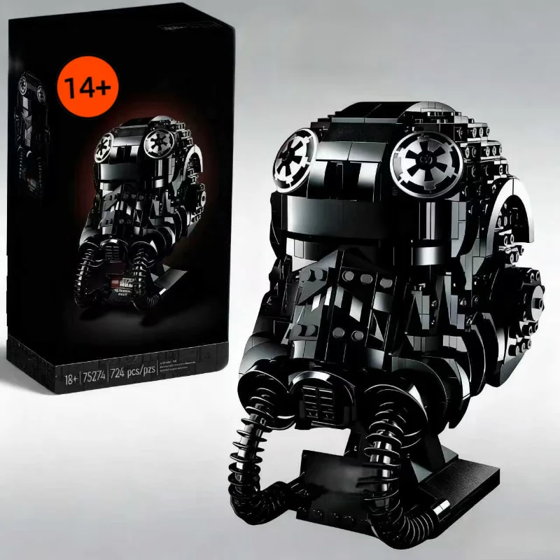 724 pz Battaglia Spaziale FIT 75274 Imperiale Starfighter TIE Fighter Casco Building Block Modello Mattoni Giocattoli Di Compleanno Regali Di Natale