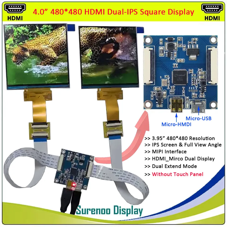 4.0” 3.95" 480X480 … - image