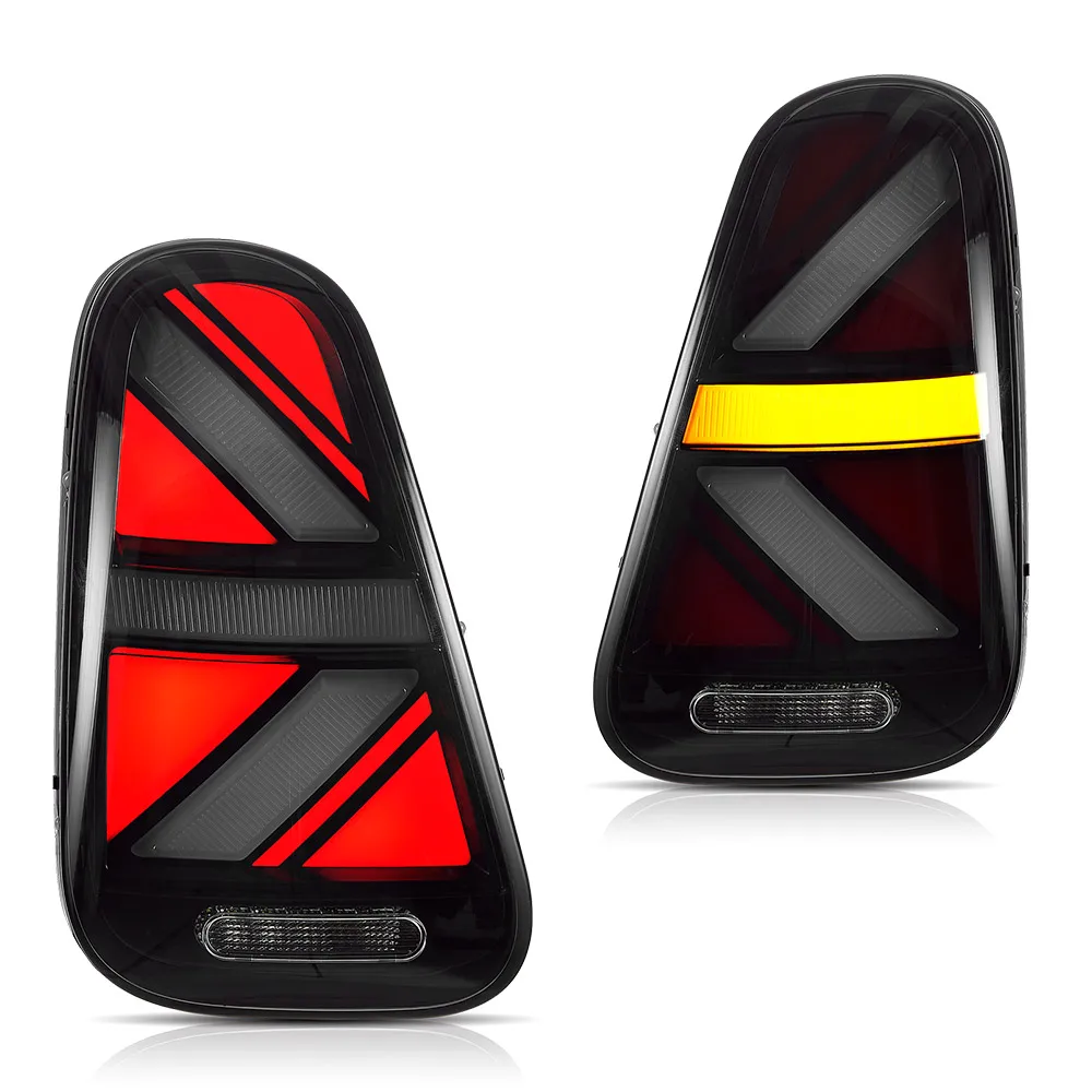 01-06 Mini R-serie 1e generatie (R50 R52 R53) Vland LED-achterlichten Sequentiële richtingaanwijzer met dynamische welkomstverlichting