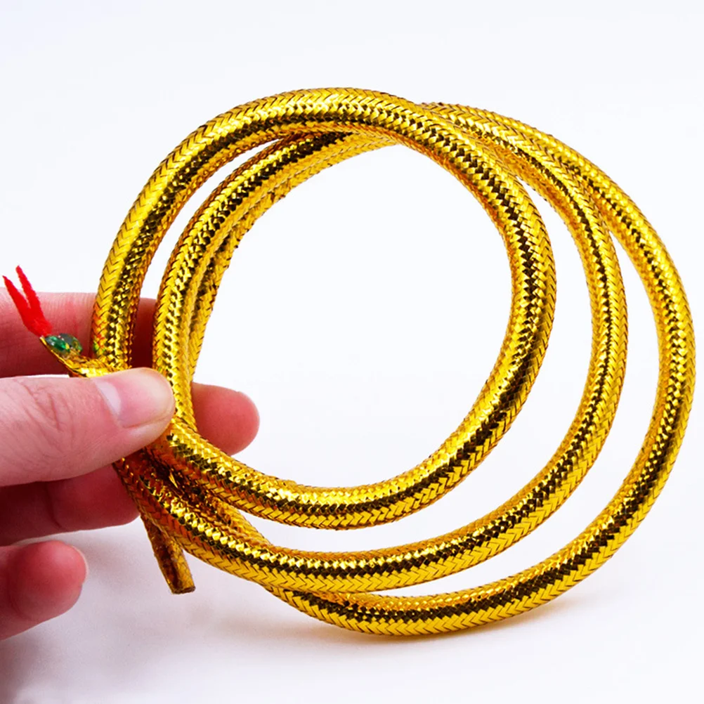 Golden Snake Egyptian Costume Headwear Eye-Catching Party Headband Masquerade Carnival Accessories for Dancing