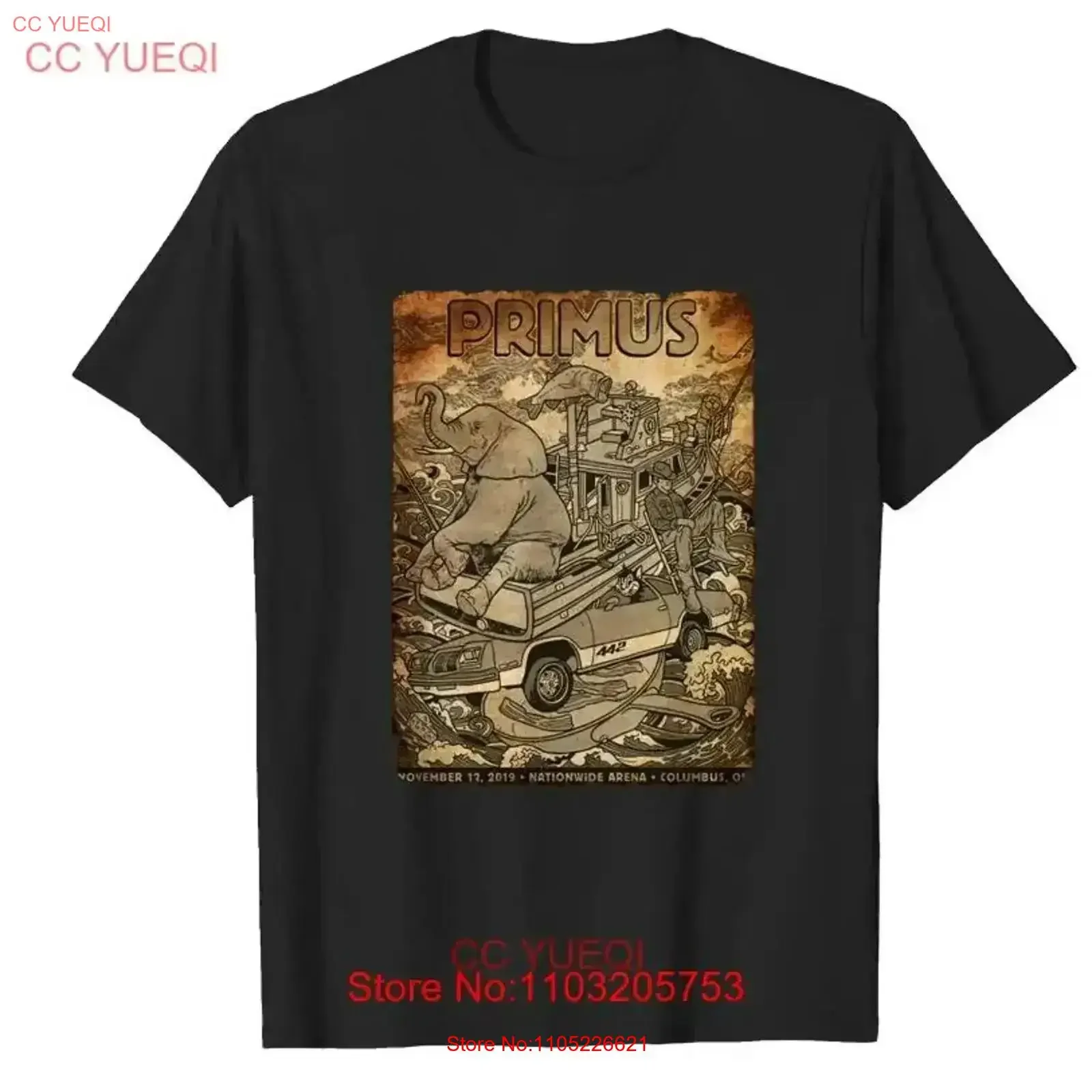 Primus Vintage T Shirt Best Summer Mom Washed designer clothes Stylish Soft homme Slightly streetwear graphic vintage Washed