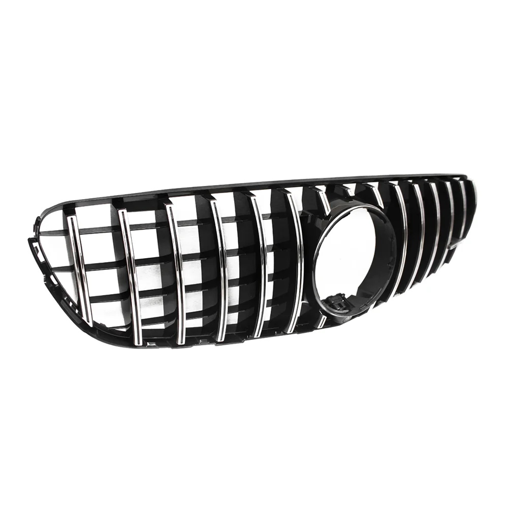 For Mercedes Benz GLC W253 X253 C253 2016 2017 2018 2019 GT AMG Racing Style Grill Front Bumper Grille Radiator Replacement Part