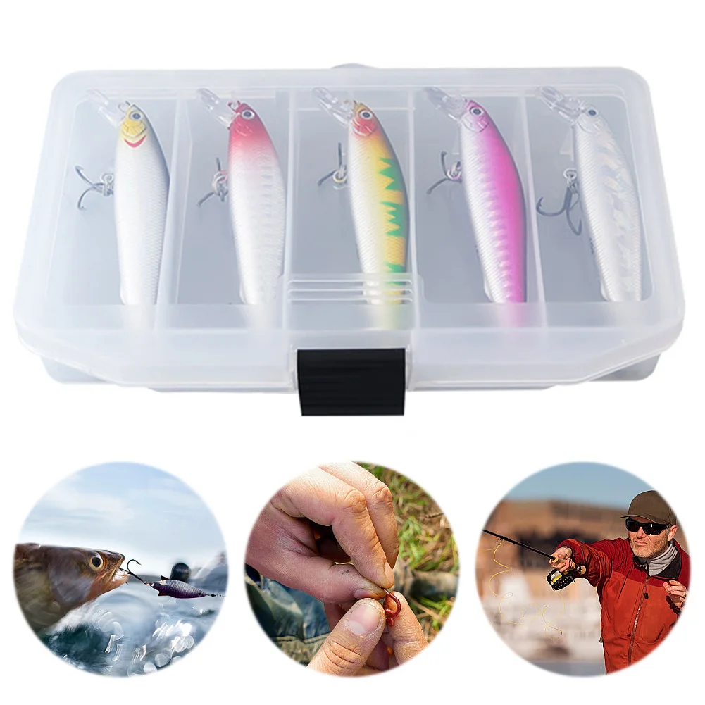 

5 шт. 9 см 10 г рыболовные приманки, искусственные тонущие воблеры для ловли форели, басса, карпа, рыболовные аксессуары