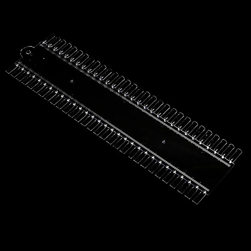60Pcs/set False Nail Tips Nail Polish Palette Stand Show Tools Flat-Bottom Manicure Solid Plastics Nail Art Display Tools