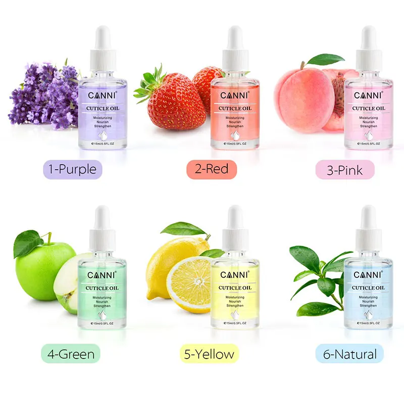 CANNI15 ml Nagelhautöl, Nagelhautenthärter, Neuankömmling, 6 Geschmacksrichtungen, Nagelpflege, rein natürliches Maniküre-Nagelhaut-Öl zur tiefen Befeuchtung – Detail 9
