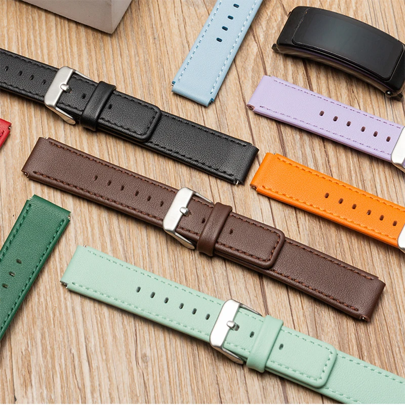 Pulseira de couro genuíno para homens e mulheres, pulseira de relógio, loop, moda, nova, Huawei Band 8, 9 fecho