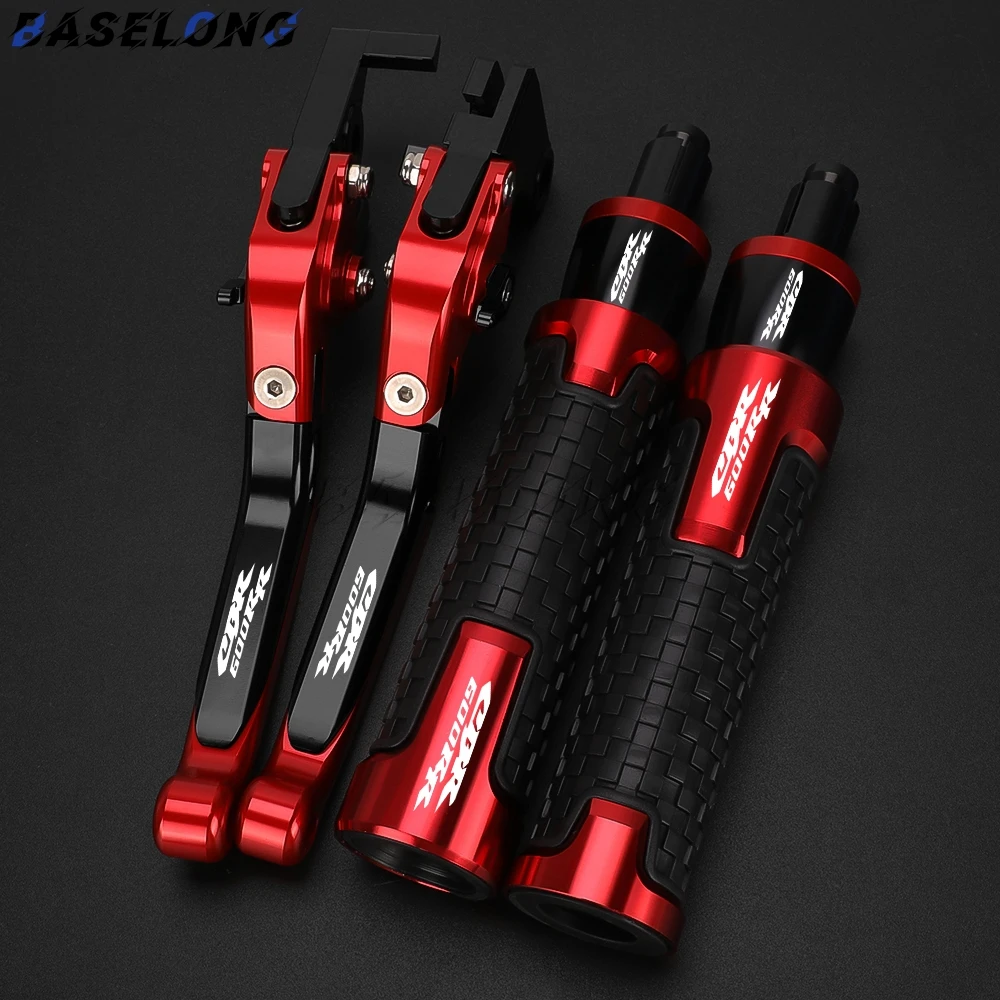 

For HONDA CBR 600RR CBR600 RR CBR600RR 2003 2004 2005 2006 Motorcycle Adjustable Clutch Brake Levers Handle Bar End Grips Caps