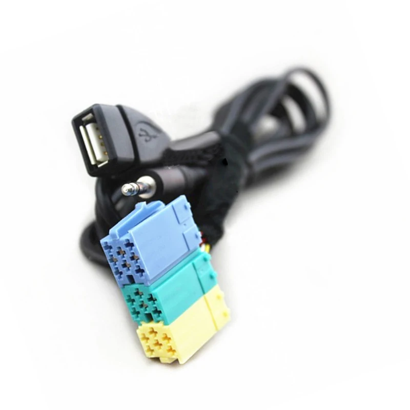 Câble d'extension radio AUX USB, câblage pour Hyundai, Kia, Sportage, Akihabara