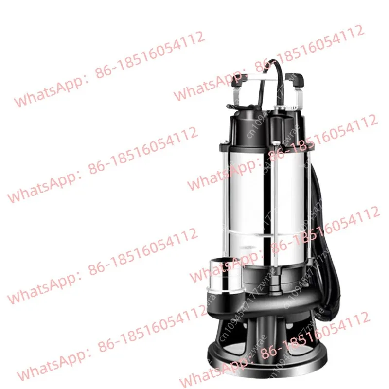 

Bomba De Esgoto Tipo Corte, Tanque Séptico Pequeno Doméstico 220V, Bombeamento Lama, Drenagem Esgoto, Bomba Bombeamento