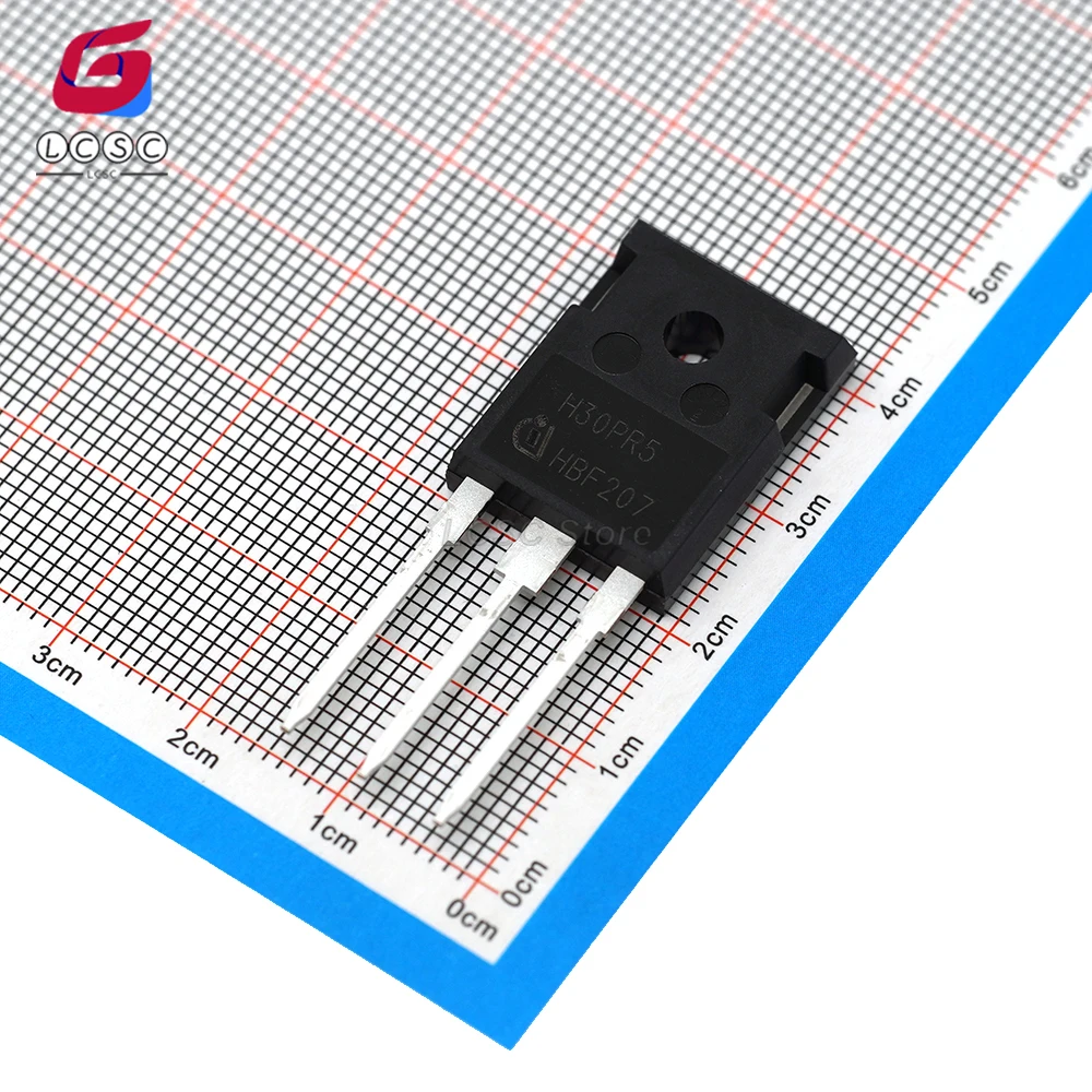 Imagem -06 - Transistor Original H30pr5 Igbt 1350v 60a 330w Pg-to2473 Ihw30n135r5 Menor Filamento Emi Pcs por Lote