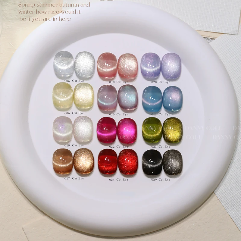 DANNY COLL haute qualité 30 couleurs multicolore Gel pour ongles ensemble Salon de manucure 2025 nouveau HEMA-Free TPO-Free Non toxique Kit de Gel UV en gros