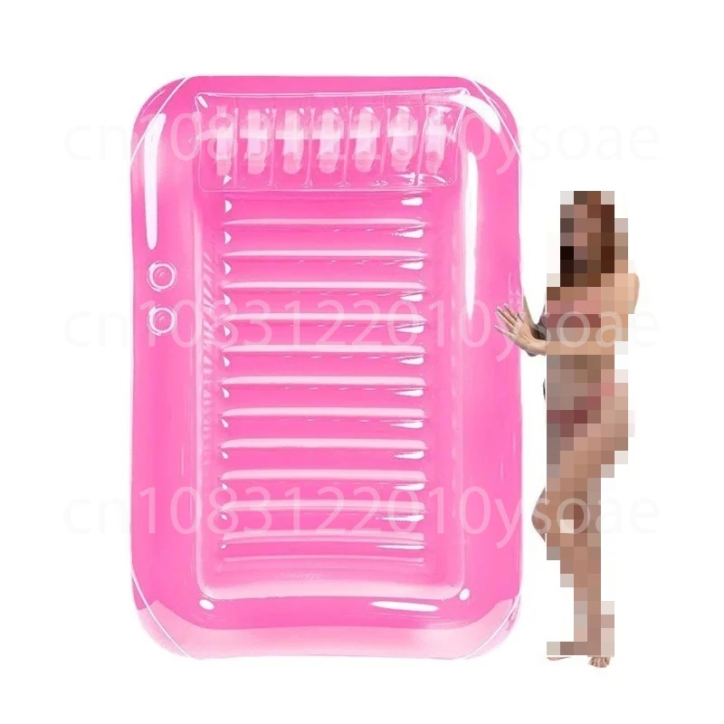 

Надувной бассейн для загорания, плавающая кровать, надувной бассейн для загорания, плавающая кровать, открытый бассейн, игровой отдых, надувной матрас