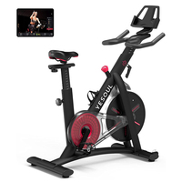 Yesoul S3 Exercise Bike Home Stationary Bike with Magnetoresistive Comfort Cushion Silent Belt Driven Heavy Duty Flywheel