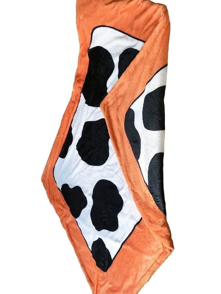 Cotton flannel blanket, quilt for children's nap, blanket for office air conditioner, blanket with fur-like texture
