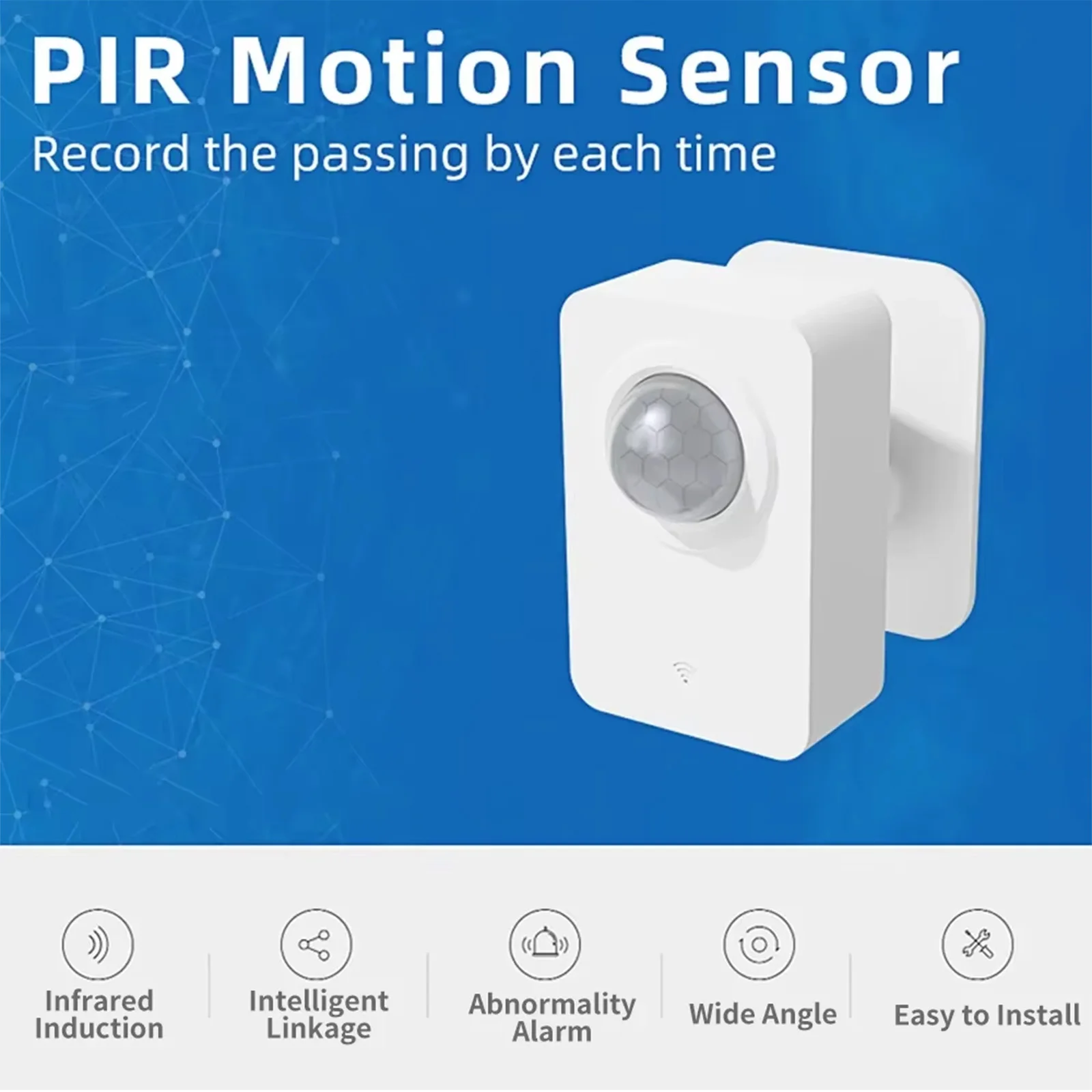 Tuya WiFi Zigbee PIR Motion Sensor Human Body Infrared Detector Smart Home Security Alarm APP Remote Monitor Works with Alexa image 3