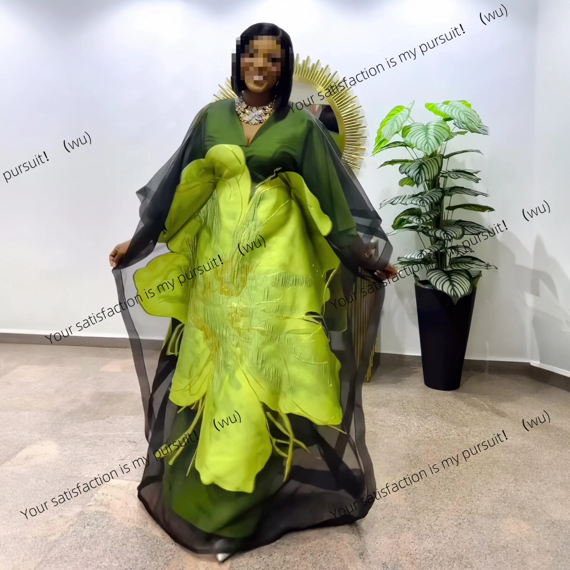 ZOCI-Set pakaian wanita Afrika dua potong yang mewah, pakaian bordir kelas atas, cocok untuk wanita berpesta