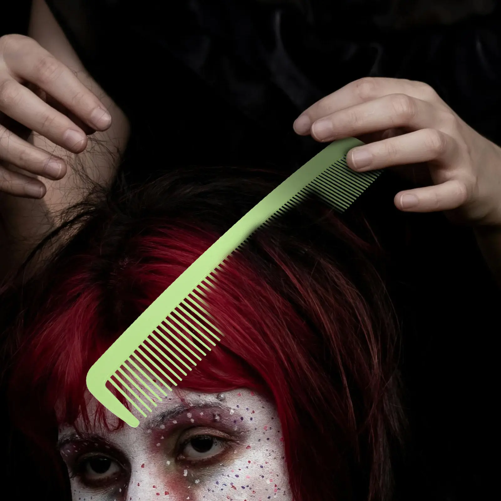 

Большая расческа-гребень для волос, гигантский декоративный аксессуар в стиле клоуна для косплея, Хэллоуина, вечеринок, фотосессий, забавный подарок-прикол