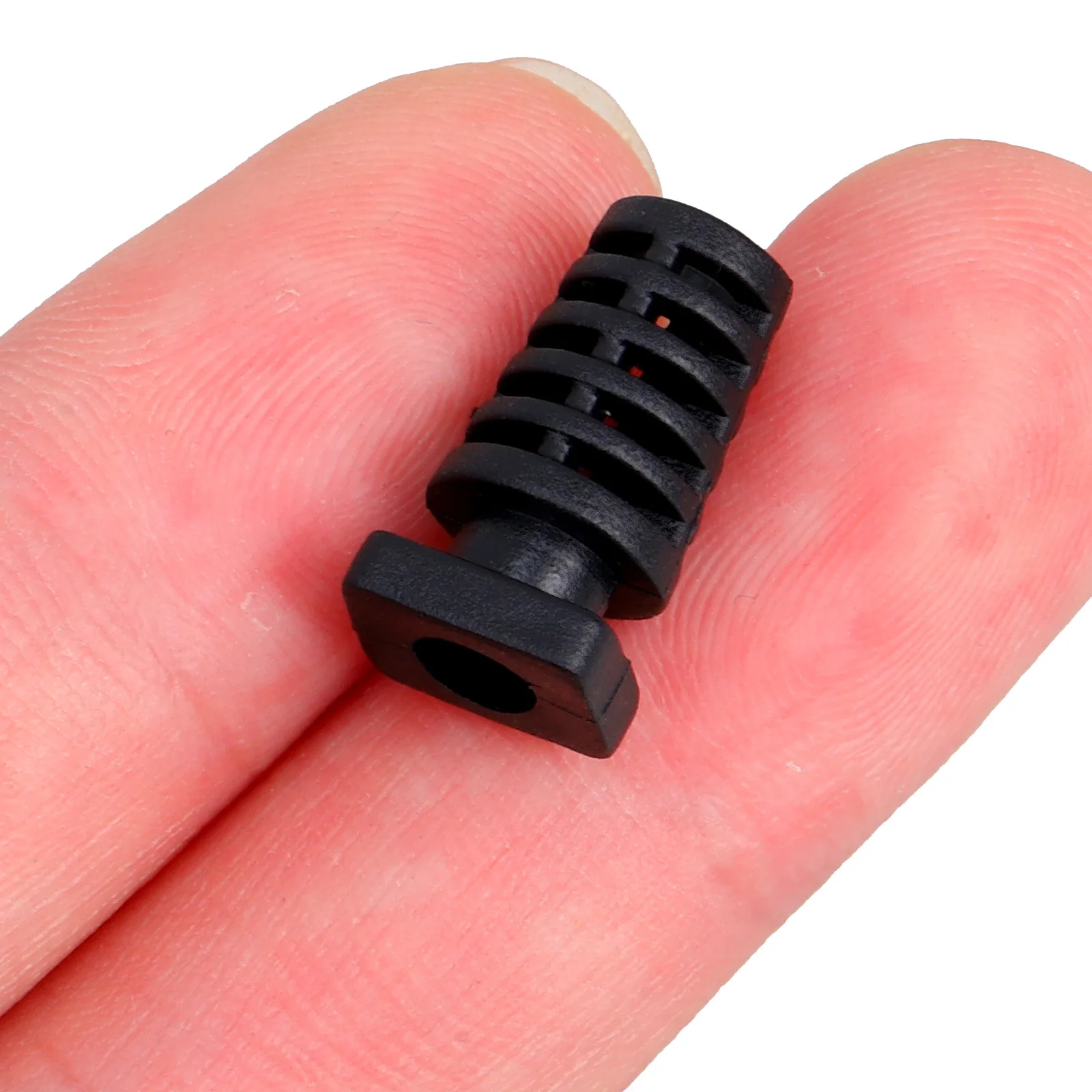 

100pcs Wire Strain Relief Connector Cable Glands Spiral Cord Grip For Electrical Wiring Home Industrial Use Abs Material Cable