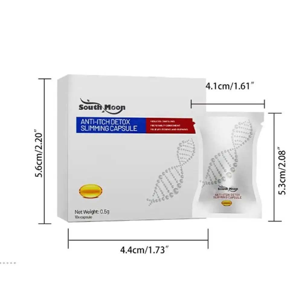 Kapsel Gewicht Verlieren Zurück zu Engen Zart Zustand BodySlimming und Detox Anti-Juckreiz Detox Detox Atmen Beruhigen & Slim