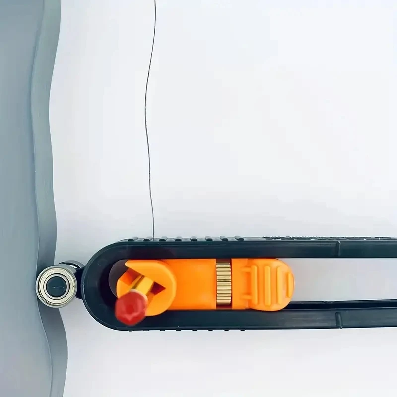 1PCS Precision Woodworking Scribing Tool -Adjustable Profile Gauge with Lock, Durable Design for DIY and Professional Crafting