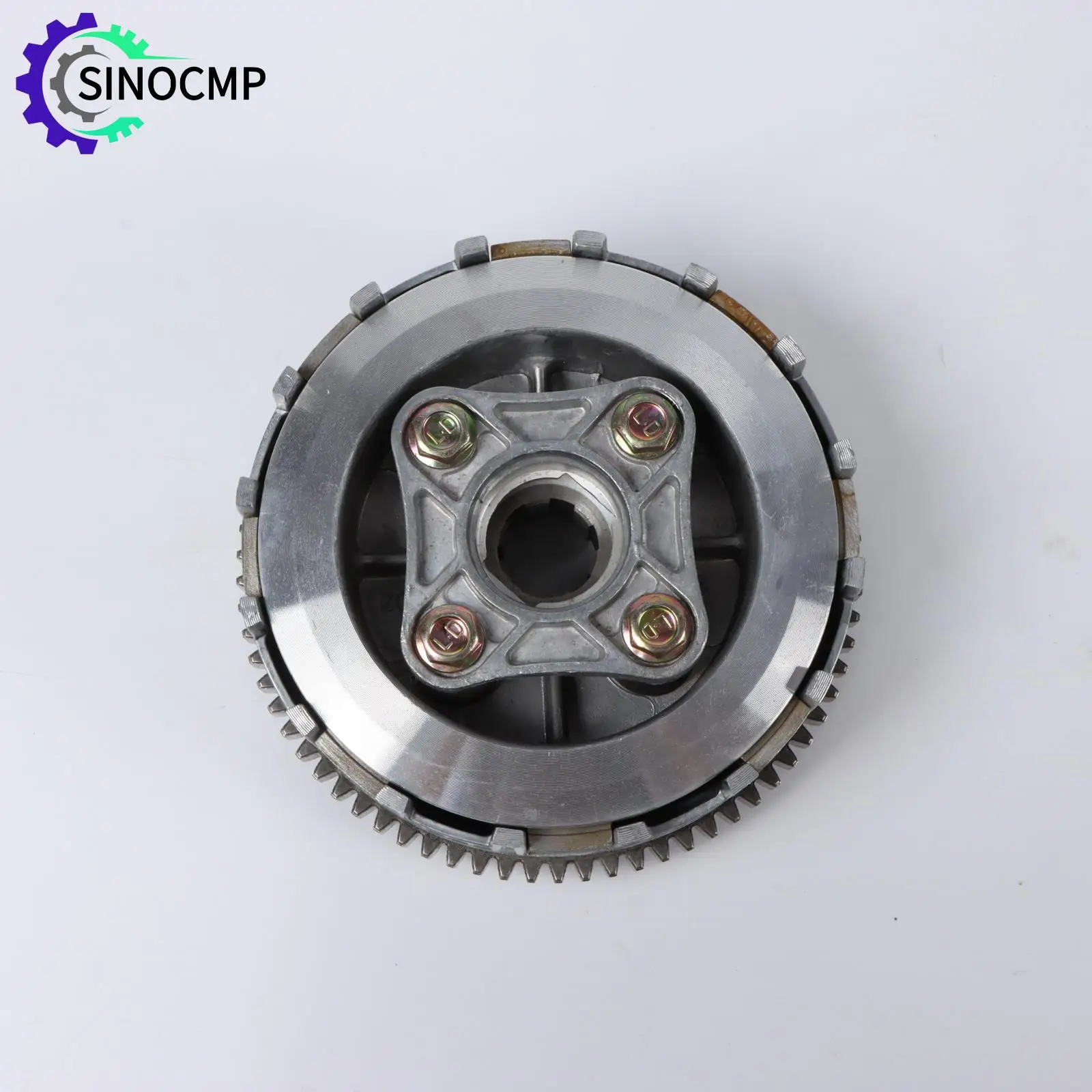 For Italika Ft150 Ft125 Dm150 Rc150 150Z Motorcycle Clutch Assembly Engines Motorcycle Equipments Parts Moto Clutch Disc Center