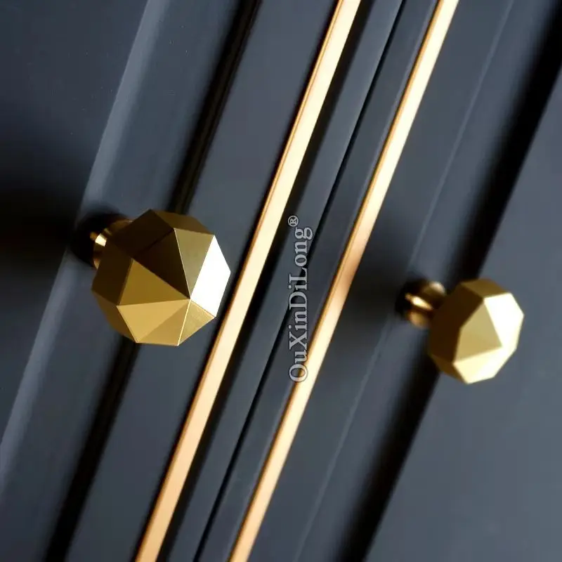 

Stunning 2PCS European Pure Brass Furniture Handles Drawer Pulls Cupboard Wardrobe Kitchen Shoe TV Wine Cabinet Pulls Knobs