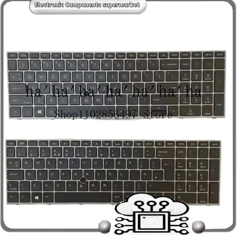 

for ZBook fury 15 G7 G8 17 G7 G8 notebook keyboard M20128-001 &+