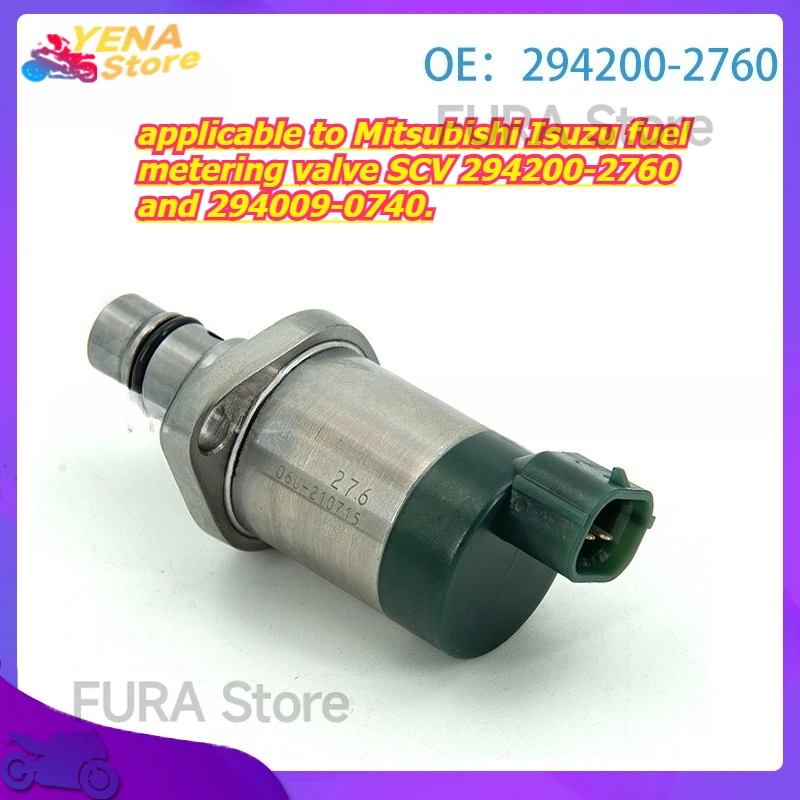 

Engine variable valve timing (VVT) is applicable to Mitsubishi Isuzu fuel metering valve SCV 294200-2760 and 294009-0740.